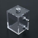 Water Tank for PC Water Cooling System with 2pcs Tube Connecters 1pc Block A