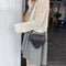 Creative Diamond Shaped Shoulder Bag Sequins Women Crossbody Bags (Black)