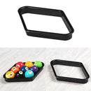 Diamond Rack Heavy Duty Plastic 9 Ball With Oak Finish For Pool Table Bi DYT