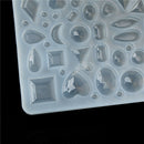 Oval/Heart/Water droplets Cabochon semicircle silicone Mould Epoxy Resin_JewelME