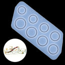 Flat Rings Mold Collection Making Ring Jewelry Silicone Mold Crystal Epoxy Mo BX