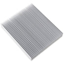 120x102x20mm Aluminum Heat Sink Cooling Fin for Computer CPU / IC LED / Power