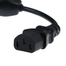 1Pc PDU UPS power cord cable, IEC 320 C14 to C13 with On/Off switch 30cm FT