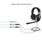 3.5mm AUX Male to 2 Female Headphone Mic Audio Y Splitter Cable for Laptop