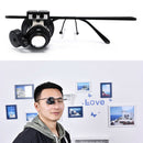 20x LED Magnifier Single Eye Glasses Loupe Lens Watch Repair Magnifying Glass FT