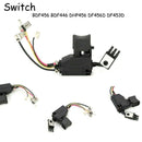 Switch for Makita 650731-7 6506379 DDF456Z BHP446Z BDF456Z BDF456RFE BDF446