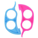 Lemon Orange Citrus Fruit Plastic Easy Slicer Cutter Peeler Remover Opener K1B9