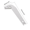 Bit Pattern Drill Template Gauge Welding Inspect Measurement Tool Weld Drill Bit