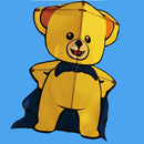 Cartoon 40M Huge Bear Shape Kites w/String Kits Windsock Kid Outdoor Game