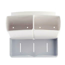 Self-sticky Storage Box Rack Shampoo Holder Toothpaste Toothbrush Shelf