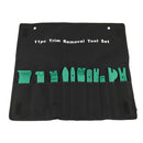 11x Car Interior Dashboard Audio Stereo Dash Panel Remove Refit Tools Green