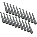 20pcs Nut Driver Set Drill Bit Adapter - Hex Shank Adapter Power Socket Adapter