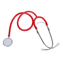 New Medical Dual Head Stethoscope for Nurse Doctor Vet Student Health - Red