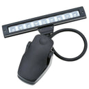 9 LEDs LED Reading Lamp Reading Light Desk Clip Lamp for Piano music score