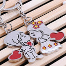 Novelty Items Casual Couple Love Keychain Cartoon Key Chain Lovers Key Ring J BX