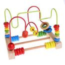 Educational Baby Kids Wooden Circle Bead Maze Toddler Intelligence Toys Gift