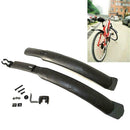 1 Set MTB Fenders Mountain Bike Bicycle Front Rear Mudguard Fenders Mud Gua J3W9
