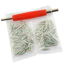 101pcs Car R12 A/C System Air Conditioner Schrader Valve Core with Tool Kit
