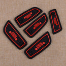 Popular 16pcs Silencer Inner Gate Slot Mats Cup Pad Fit for Jeep Renegade 18-20