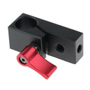 15mm Rod Clamp with 1/4" Thread for DSLR Rig Rail Support Magic Arm Monitor