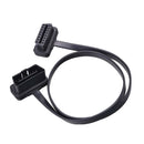 16pin Male to Female    OBD2 Adapter Diagnostic Connector Cable Flat