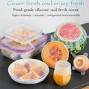 12 pcs Silicone Lid Stretch Reusable Lids Expandable Silicone Lid Universal