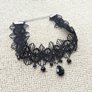 Choker Necklace for Women Girls, Black Classic Tattoo Lace-BEST DECORATION  J2Y6