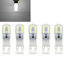 10 X G9 5W LED Dimmable Capsule Bulb Replace Light Lamps AC220-240V, White S4P7