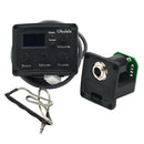 Ukulele Piezo Pickup 3 Band EQ Equalizer Tuner System with LCD Display