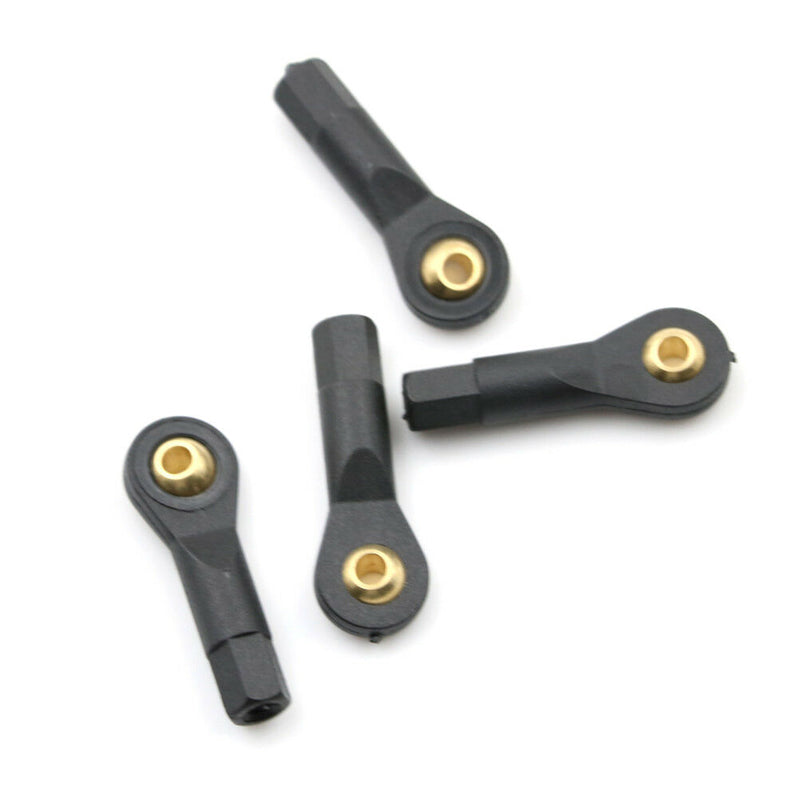 4PCS M3 Rod End Wear Resisting Ball Joint Metal Head Holder Tie Rod En  JClj