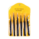 6Pcs Anti-static ESD Tweezers Repair Tool Precision Curved Straight Tweezer M&