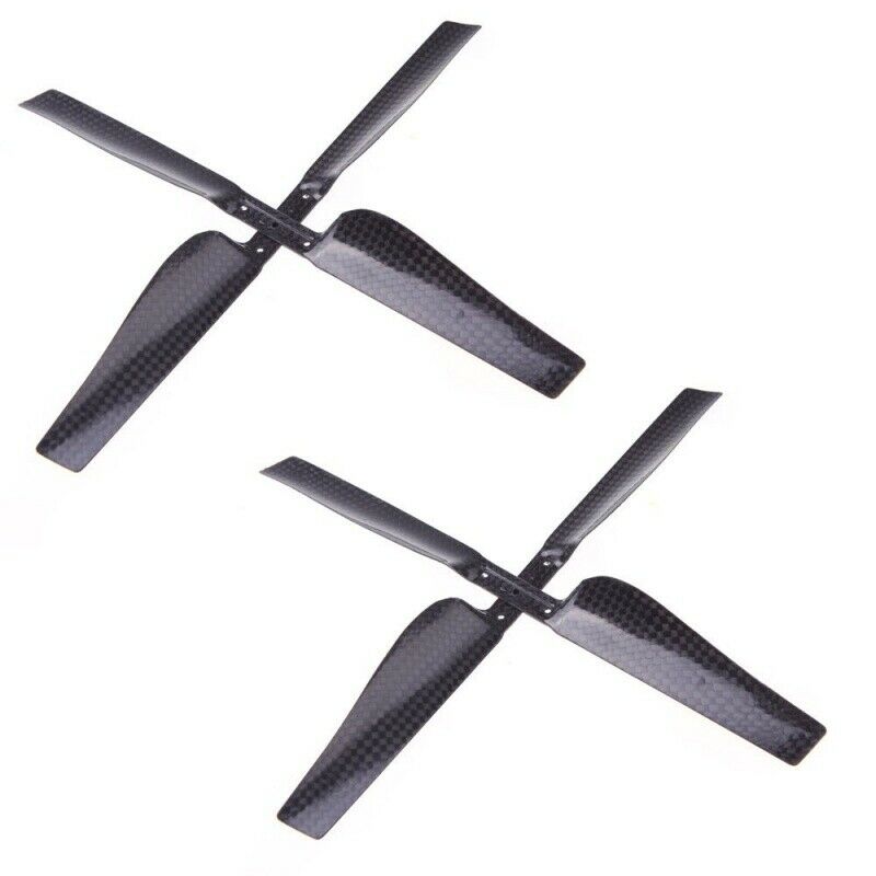 Parrot Ar Drone 1.0 & 2.0 Real Carbon Propeller Main Blades (2a+2b) R7J2