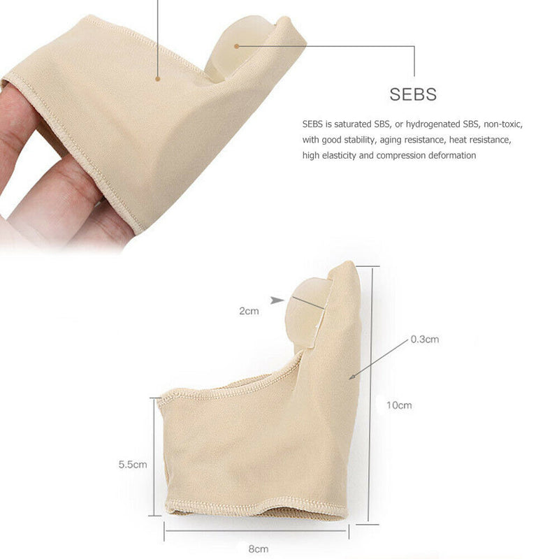 Hallux Valgus Toes Separator Kit Relieve Pain Bunion Corrector Foot Care