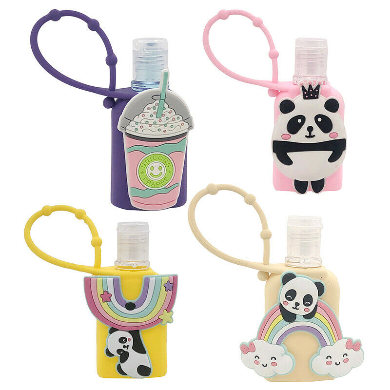 30ml Funny Animal Silicone Case Holder Lotion Split Empty Bottle  Ew