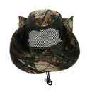 Camo Wide Brim Hat Fishing Bucket Bonnie Safari Sun Cap Military Cowboy D
