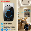 A10 Waterproof 300m Remote Wireless Intelligent Doorbell Home Security (EU) A