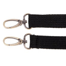 Adjustable Canvas Shoulder Bag Strap Handbag Replacements 120 cm Black