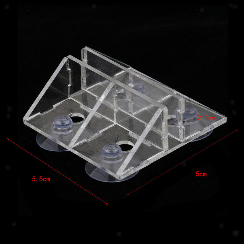 Acrylic Suction Cup Divider Holder For Aquarium Fish