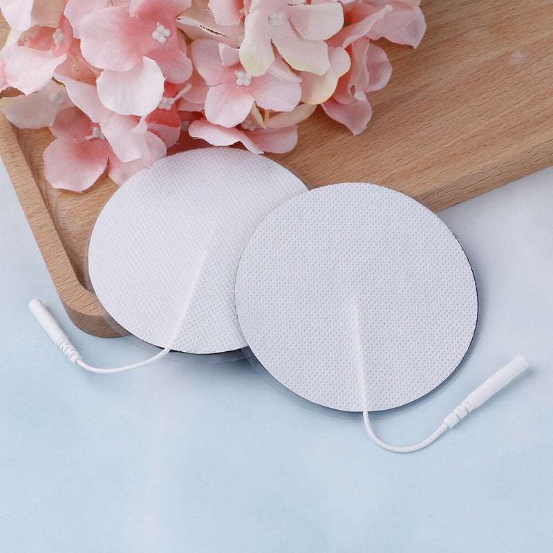 6Pcs electrode patches round for massager physiotherapy self adhesive patch B Gw