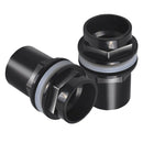 2Pcs Fish Tank Drain Connector Tube Joint 40mm Aquarium Drain Accessories