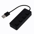 Hub 4 - Port Multiplier USB2,0 480Mbps x Laptops Integrated Device Hub