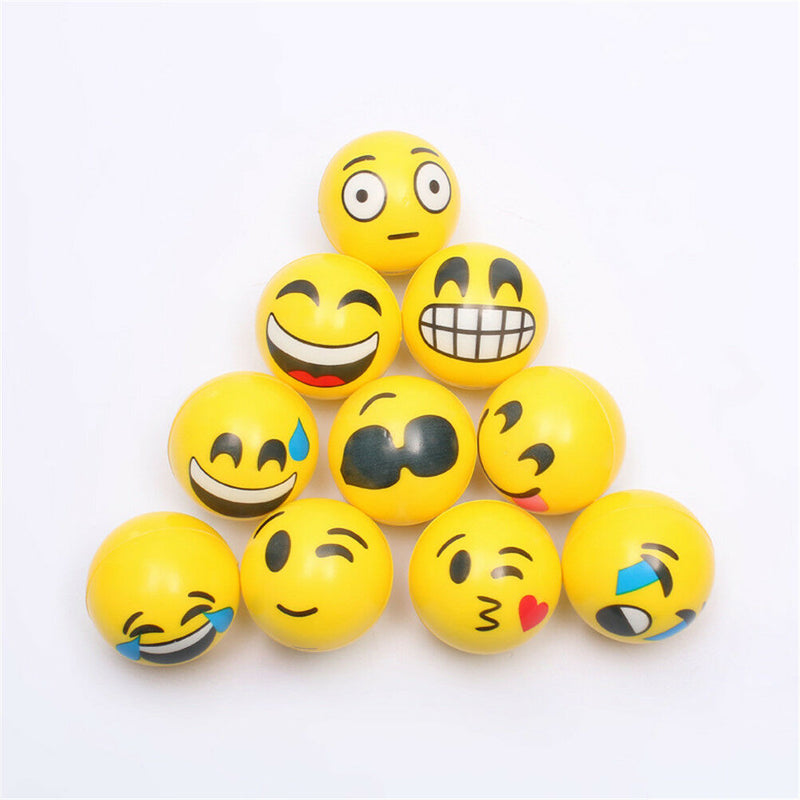 6.3cm Stress Ball Novetly   Squeeze Ball Exercise Stress Ball PU Rubber   Z