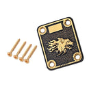 1 Set Electric Guitar Neck Plate For    Replacement Accessory