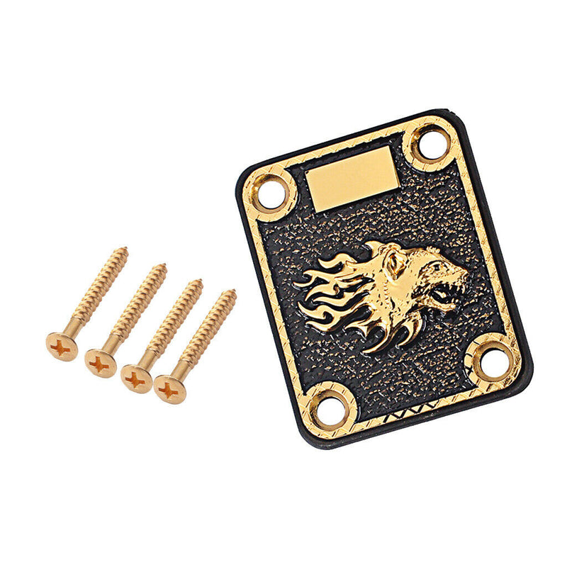 1 Set Electric Guitar Neck Plate For    Replacement Accessory