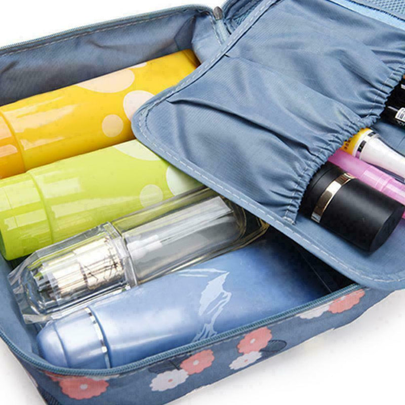 Portable Cosmetic Toiletry Bag Makeup Pouch Waterproof Hanging Organizer Bags Ne