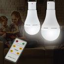 Solar Powered Shed Light Bulb LED Portable Hang Up 9W Lamp Hooking Chicken Coop1
