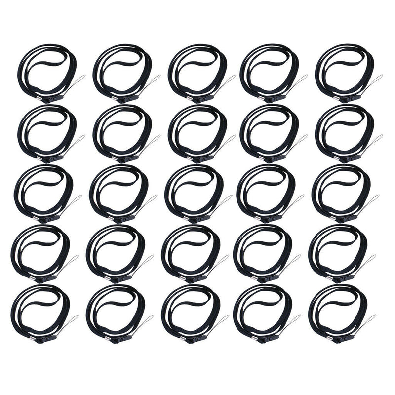 16" Black Neck Strap Lanyard Wrist Belt For Cellphone PDA Camera MP4 Players