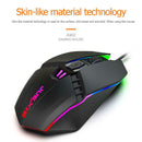 A902 USB Wired Optical RGB Backlit Gaming 4 Button 1200DPI Ergonomics Mouse