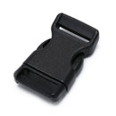 10x 25mm plastic side quick release buckles for webbing bag strap clips black ME