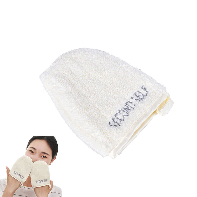 Microfiber Facial Cloth Face Towel Makeup Remover Cleansing Glove ToolB Kw